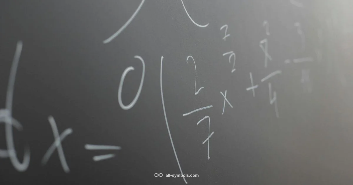 Symbol P Across Disciplines - All Symbols