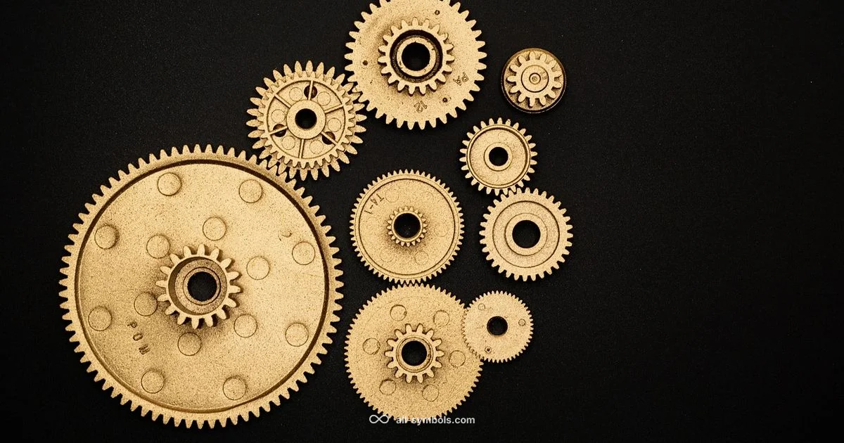 Gear Symbol Meaning Gear Symbol Meaning - All Symbols