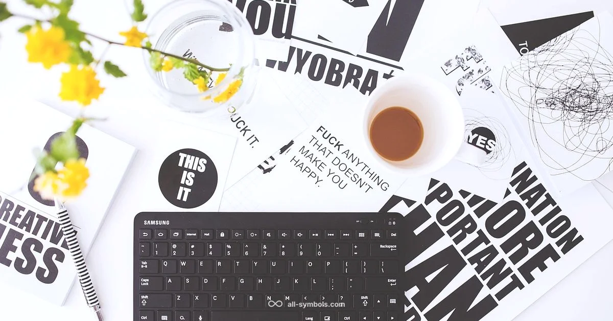 Pound Symbol Guide - All Symbols