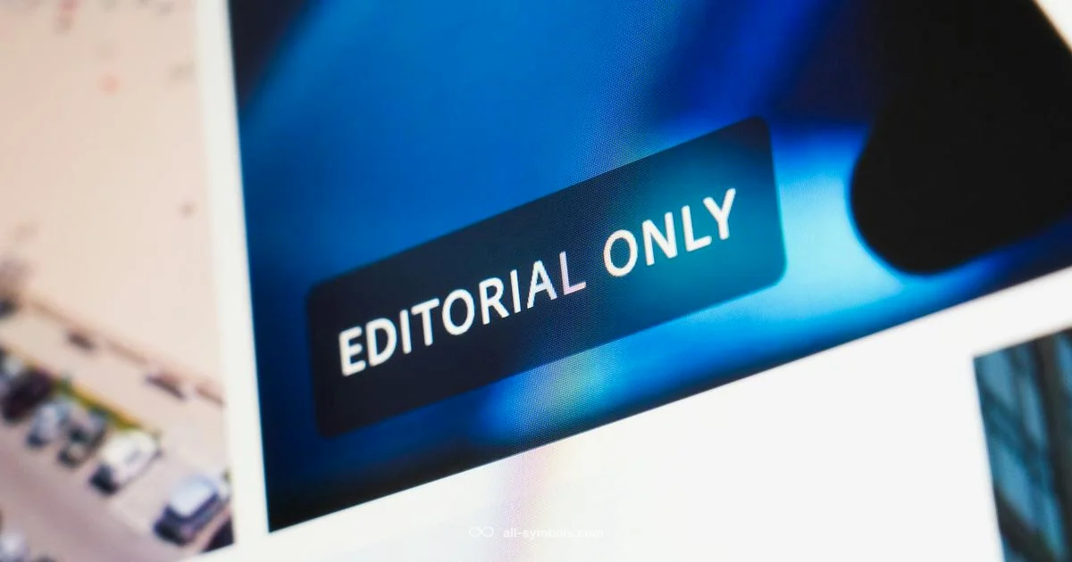 Copyright Symbol (©) - All Symbols