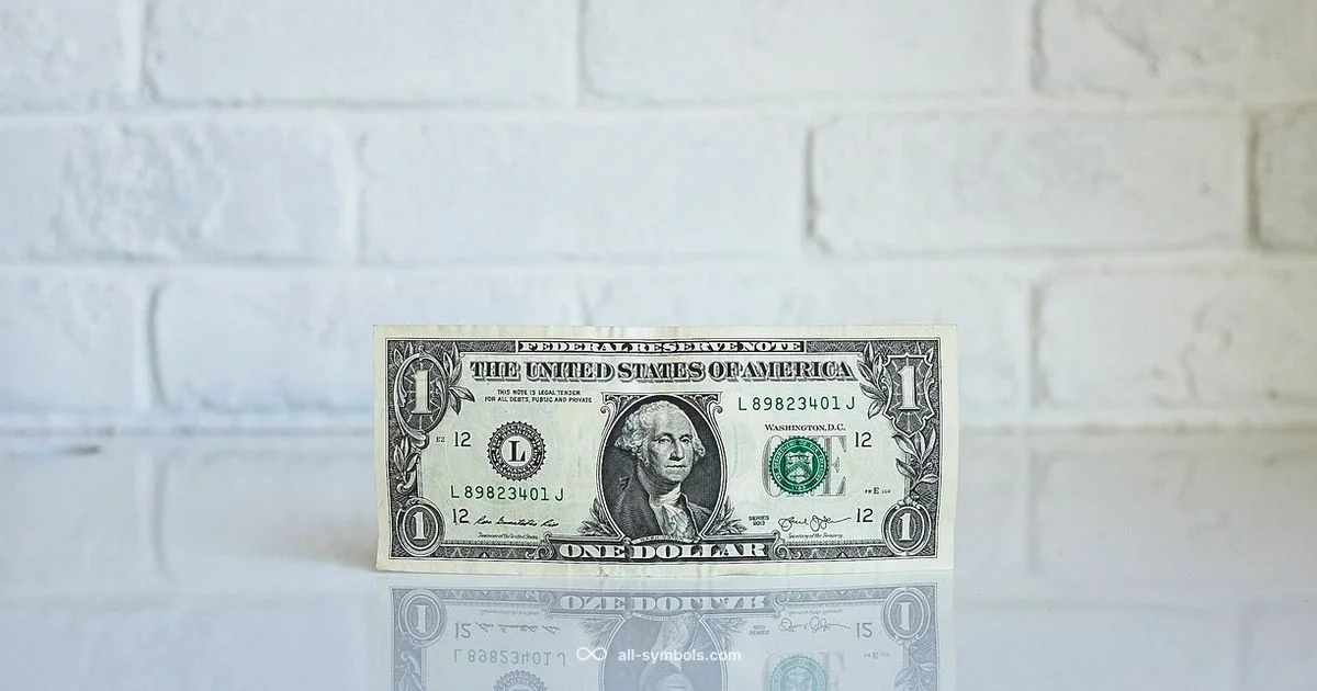 Dollar Symbol Clipart Guide - All Symbols