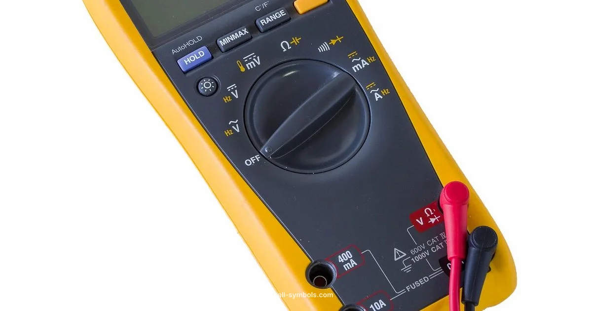 Voltage Symbol Guide - All Symbols