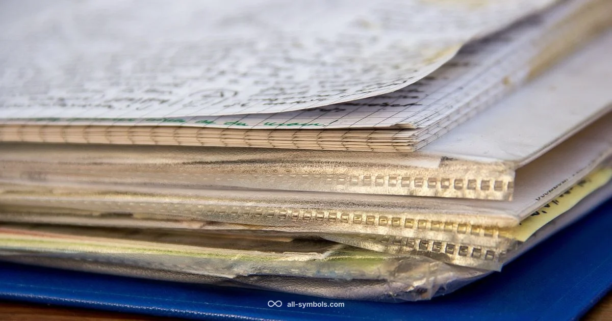 Symbol Sentence Meaning - All Symbols