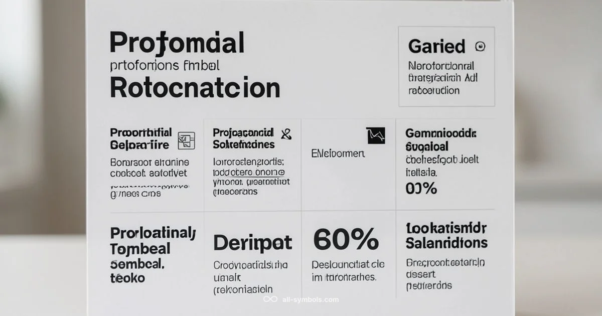 Proportional Symbol - All Symbols