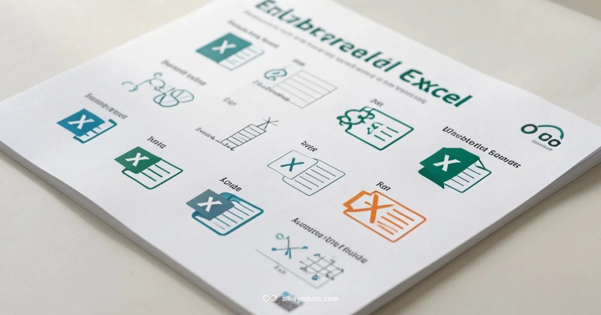 Excel Symbols Guide Excel Symbols Guide - All Symbols
