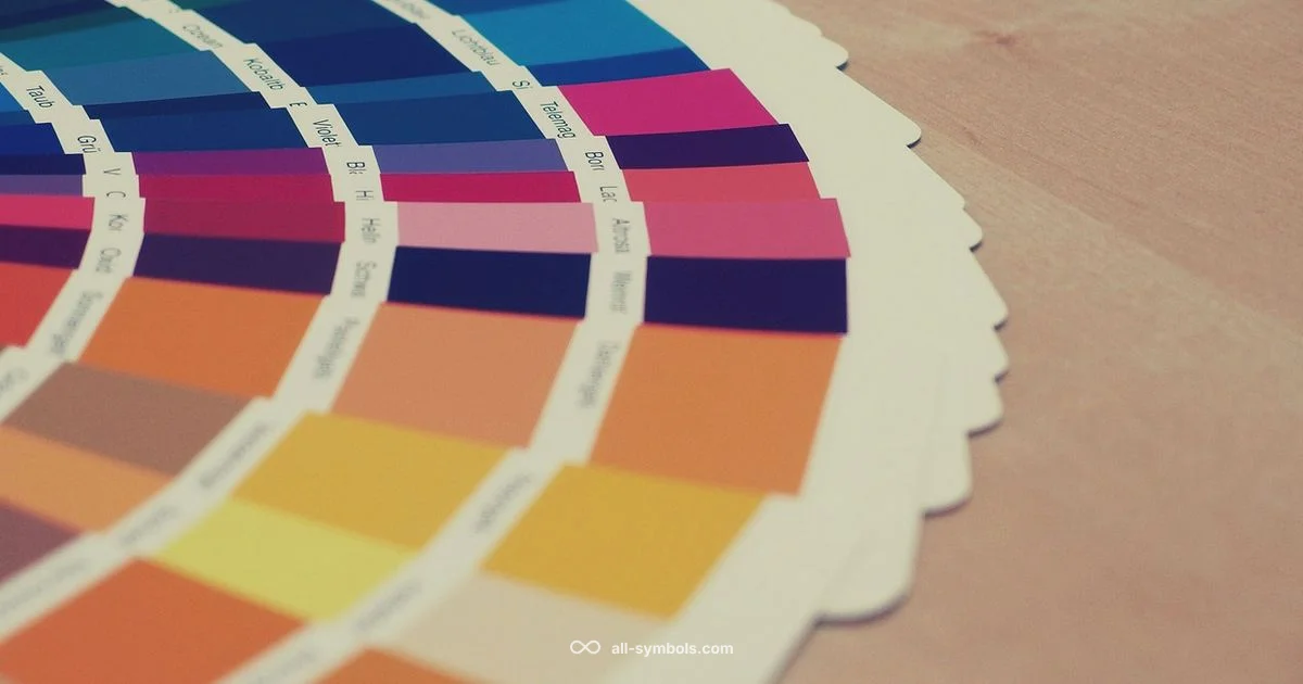 Color Symbol Meanings - All Symbols