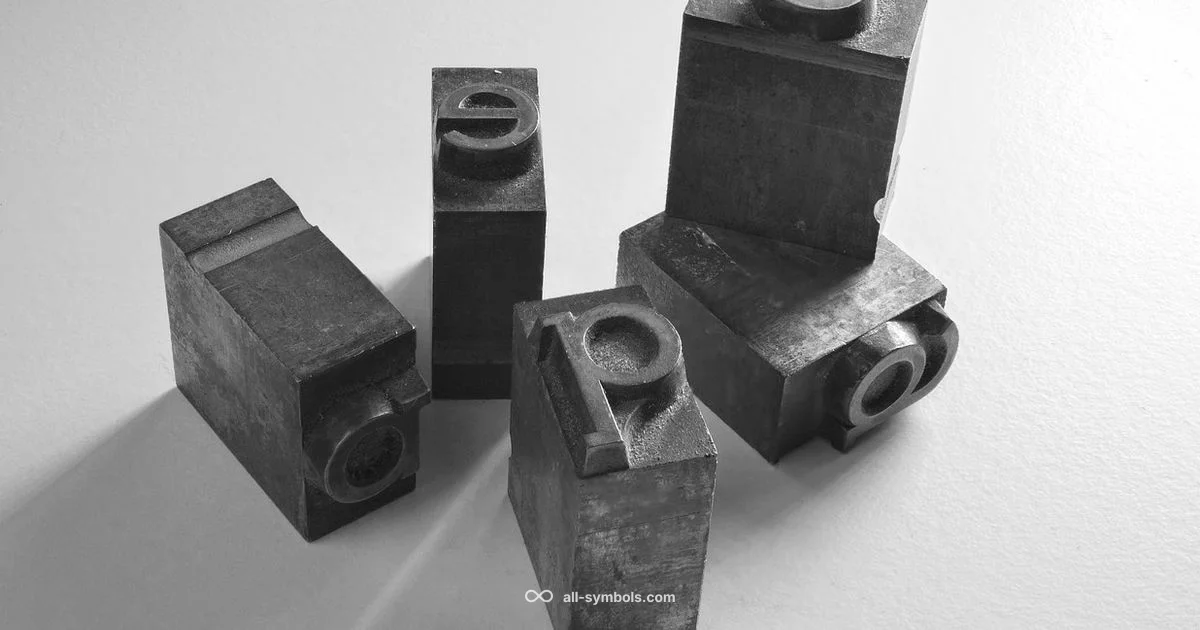 Font Symbol Guide - All Symbols