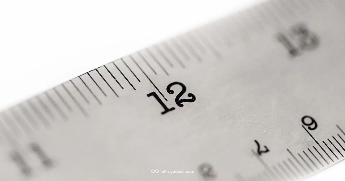 Inch Symbol Explained - All Symbols