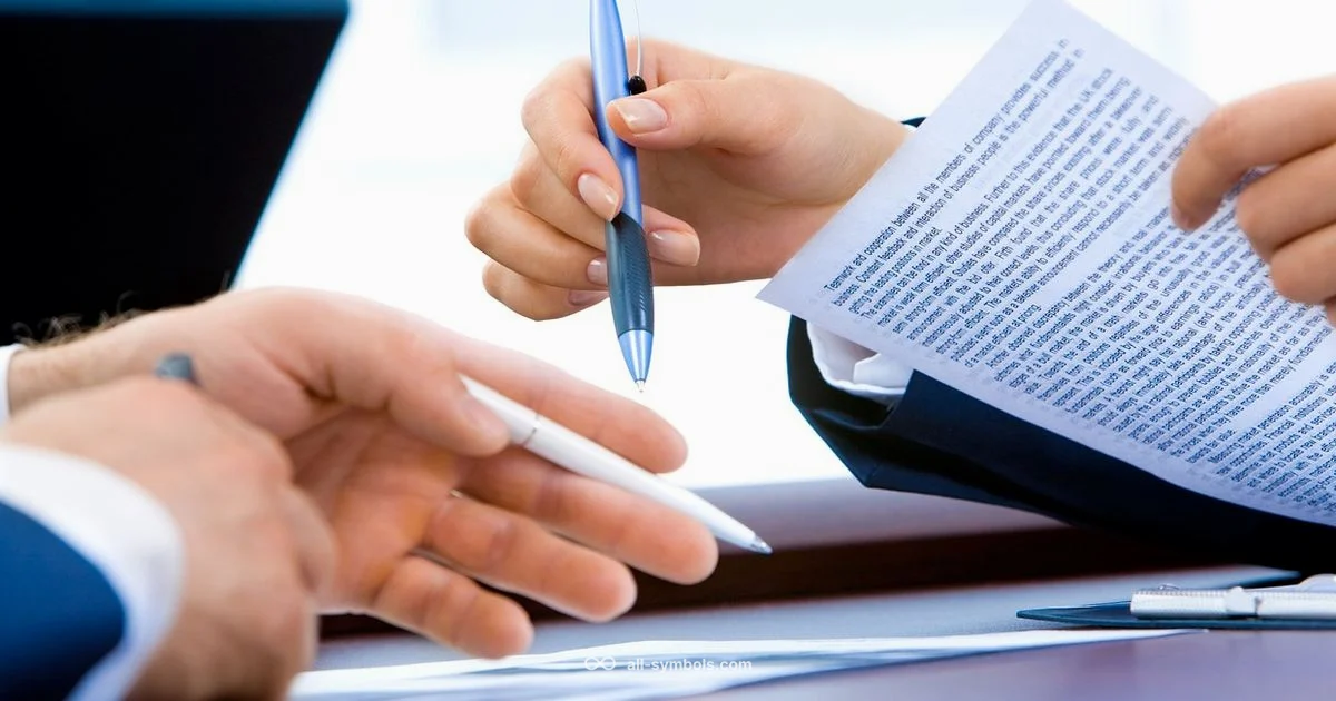 Sign & Seal Guide Sign & Seal Guide - All Symbols