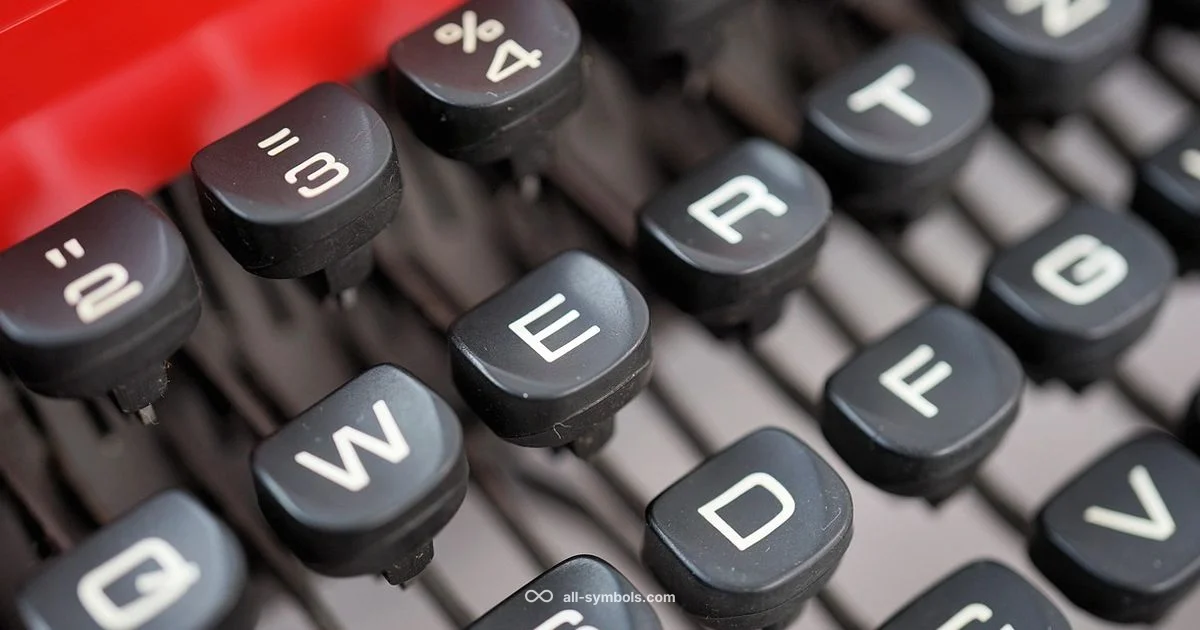 Caret Symbol Overview - All Symbols