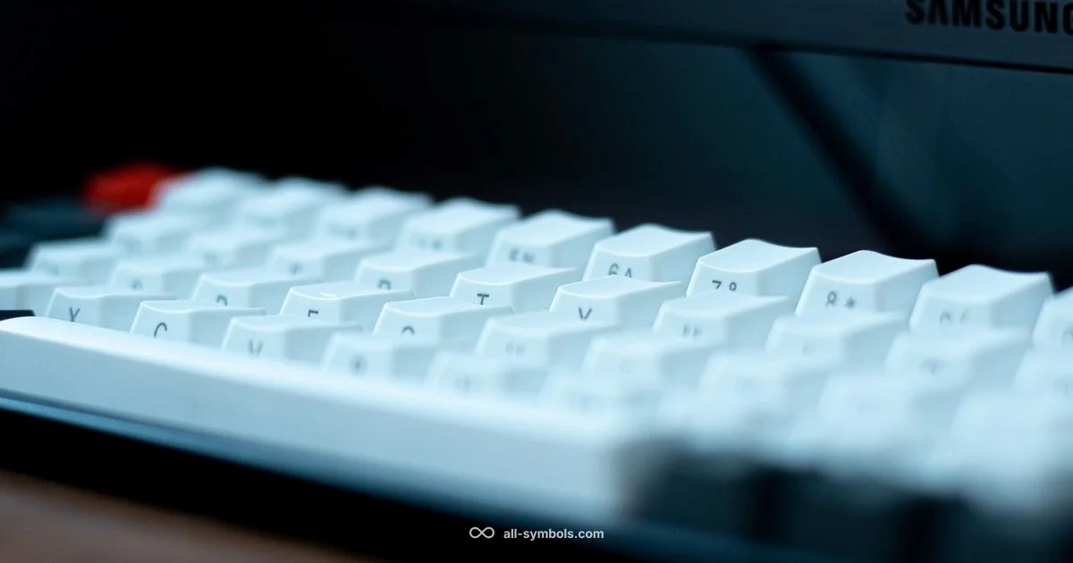 Degree Symbol Typing - All Symbols