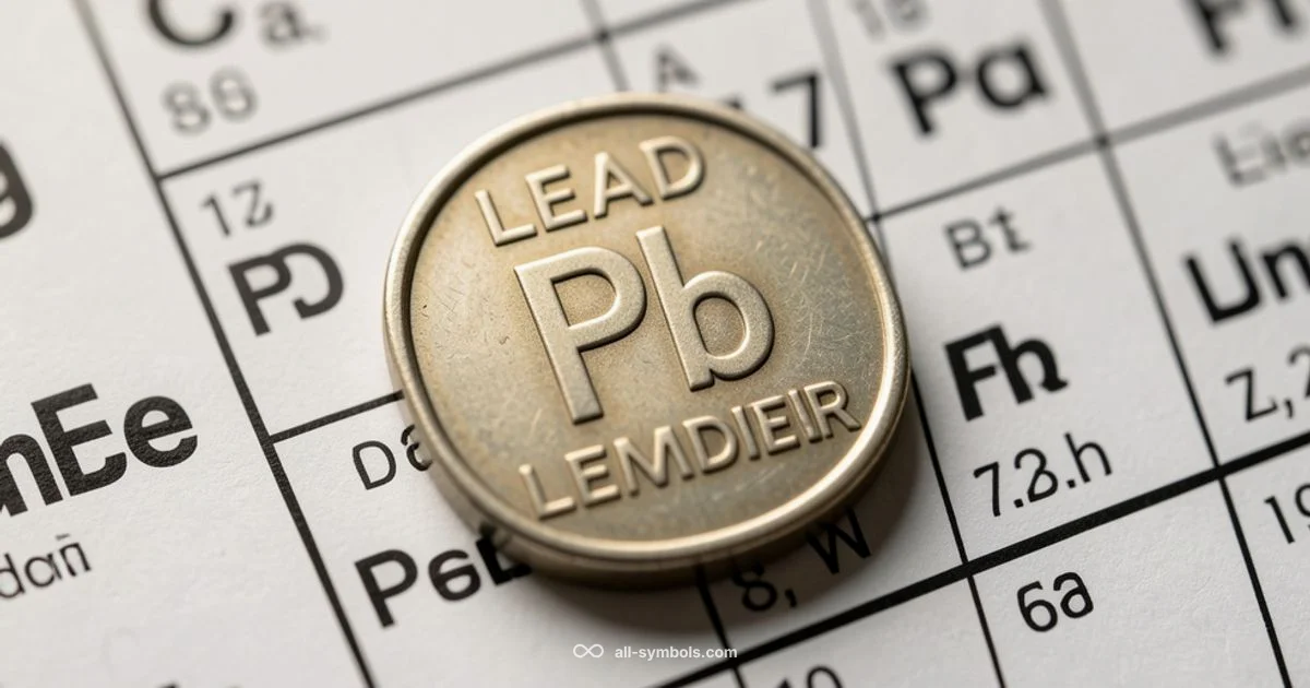 Lead Symbol Explained - All Symbols