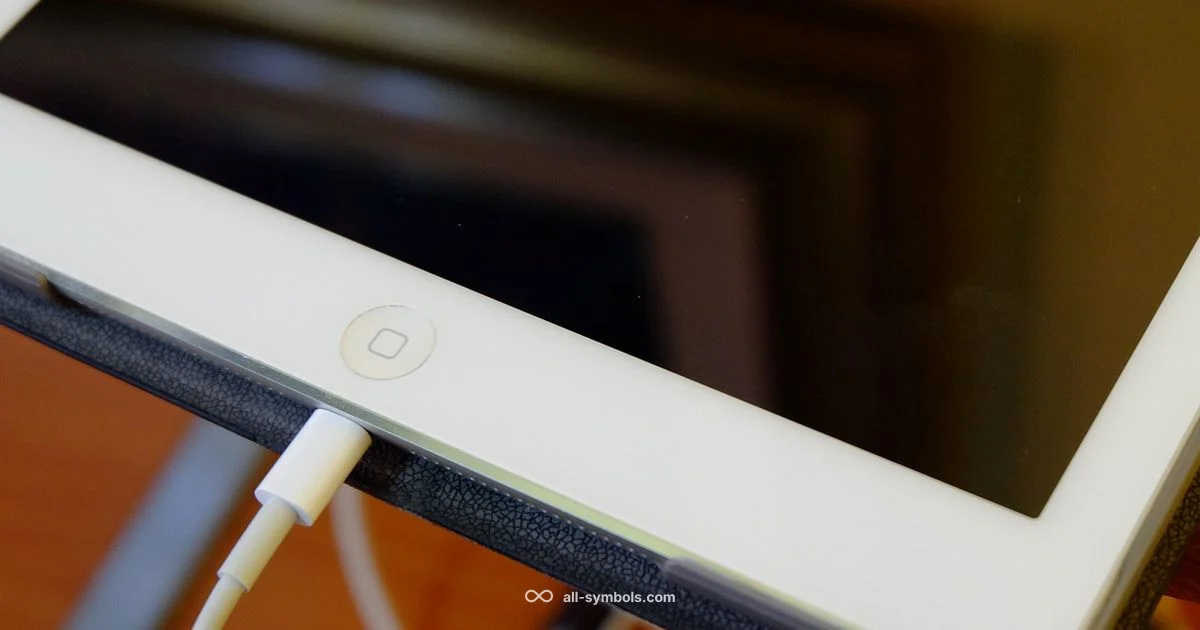 Charging Icon Meaning - All Symbols