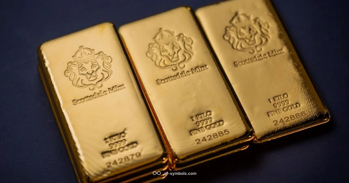 Gold Symbol Au - All Symbols