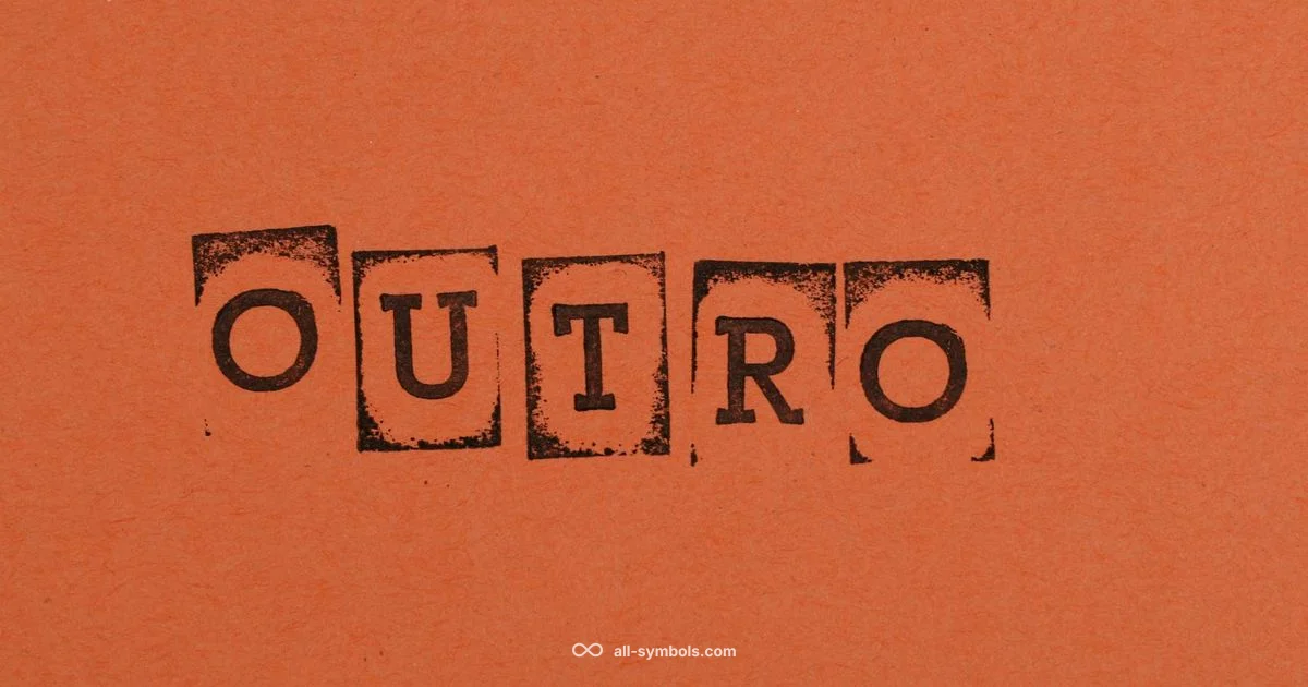 Feet Symbol Guide - All Symbols