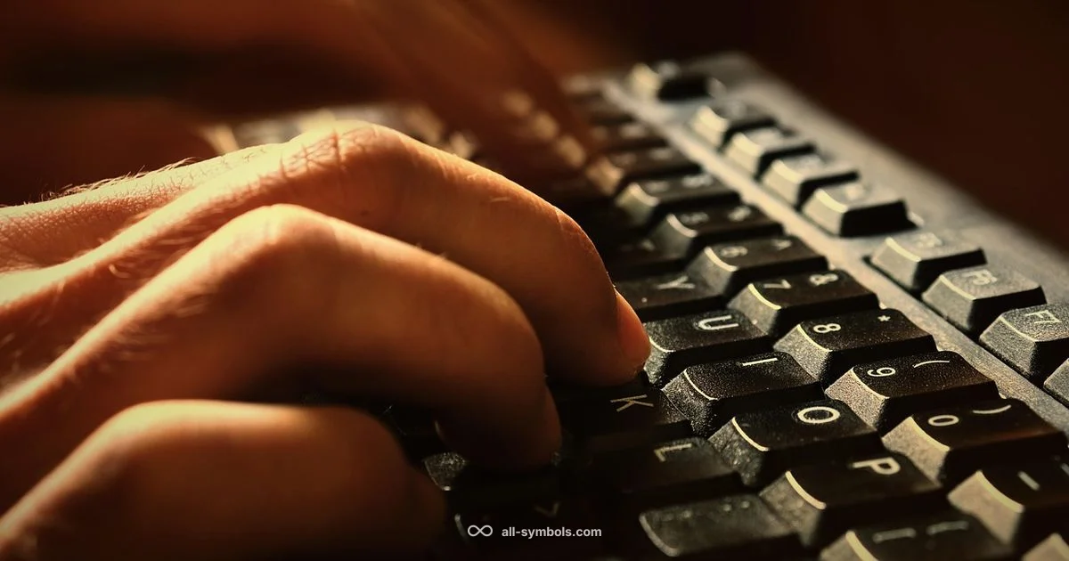 Inserting Degree Symbol - All Symbols