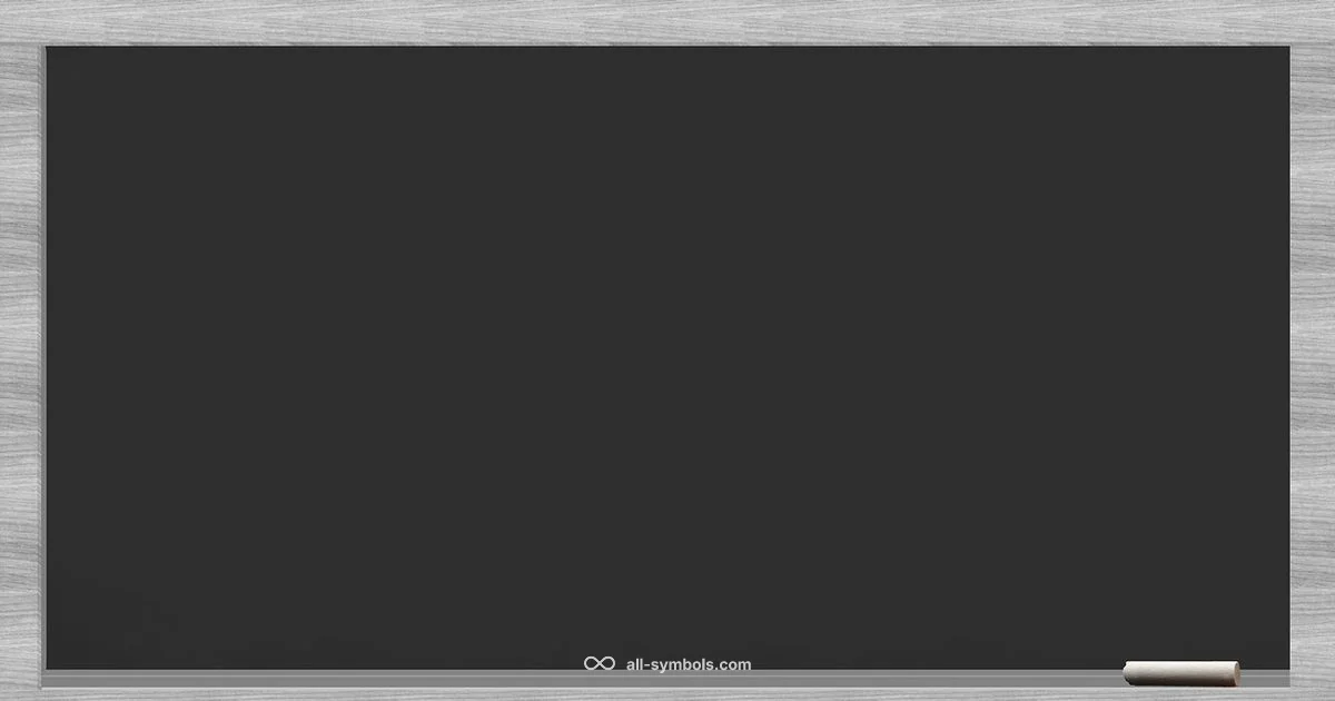 Where Symbol Math - All Symbols