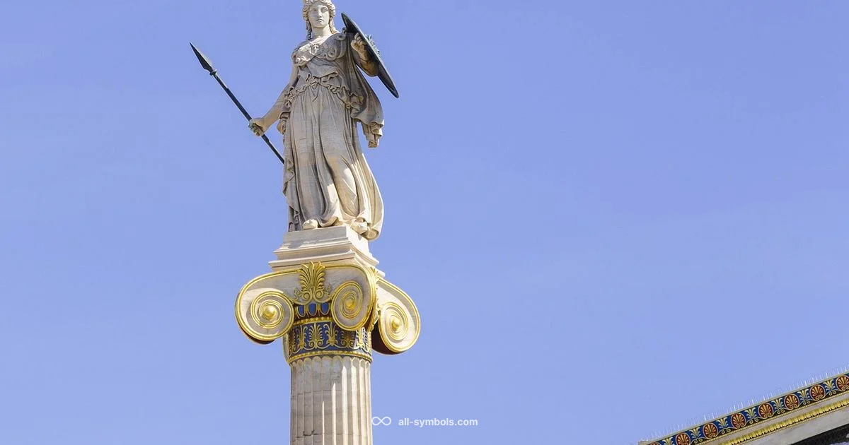 Athena Symbol - All Symbols