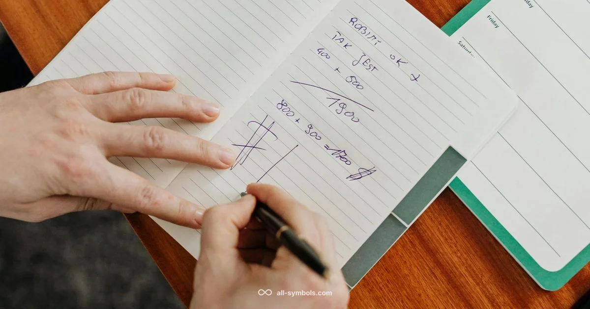 Sample Variance - All Symbols