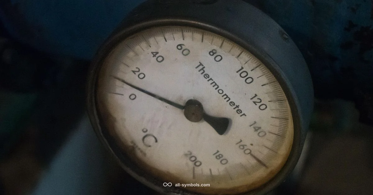 Degree Celsius Symbol - All Symbols