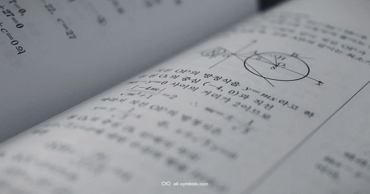 Conditional Notation - All Symbols