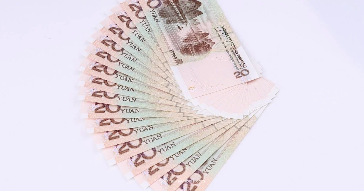 RMB vs Yen Symbols - All Symbols