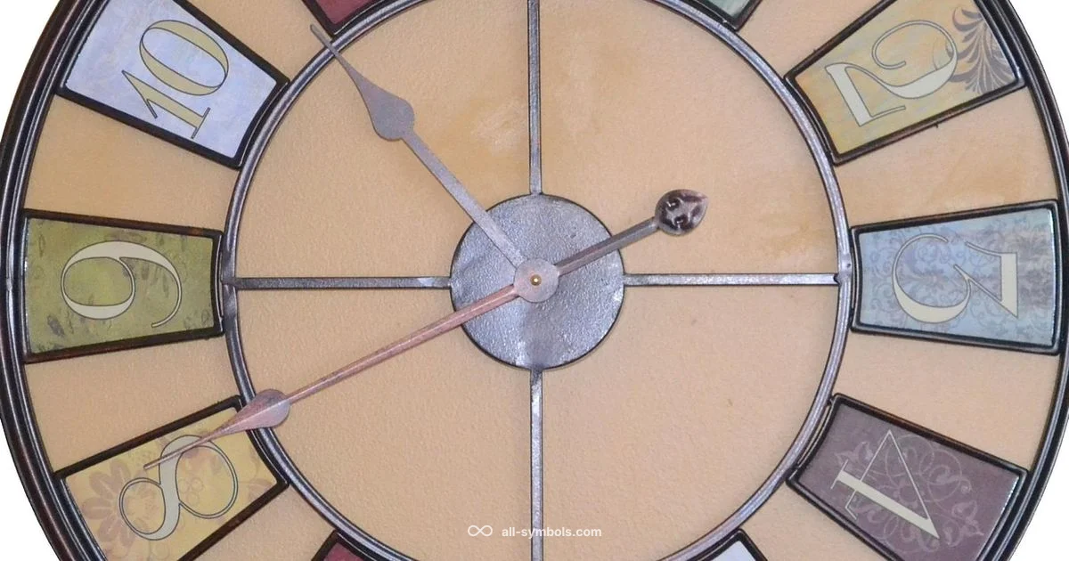 Circle with Arrow Symbol - All Symbols