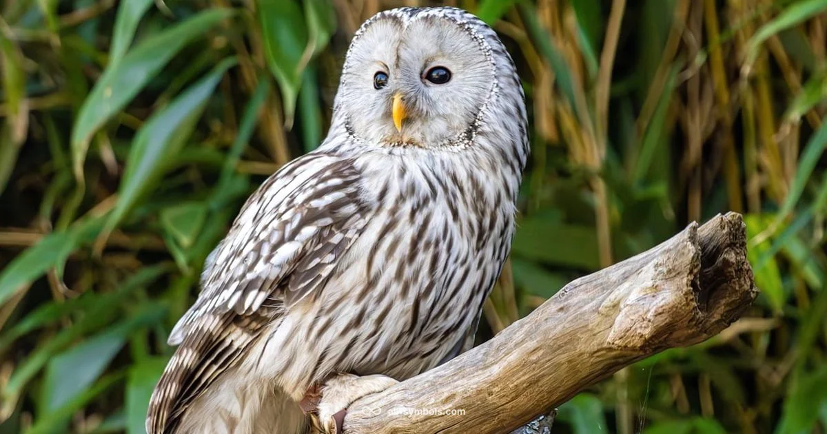 Moonlit White Owl - All Symbols