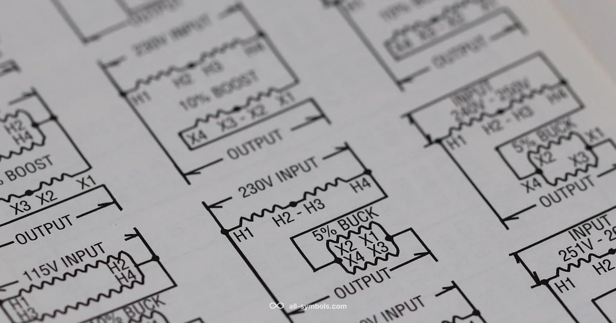 Battery Symbol Circuit - All Symbols