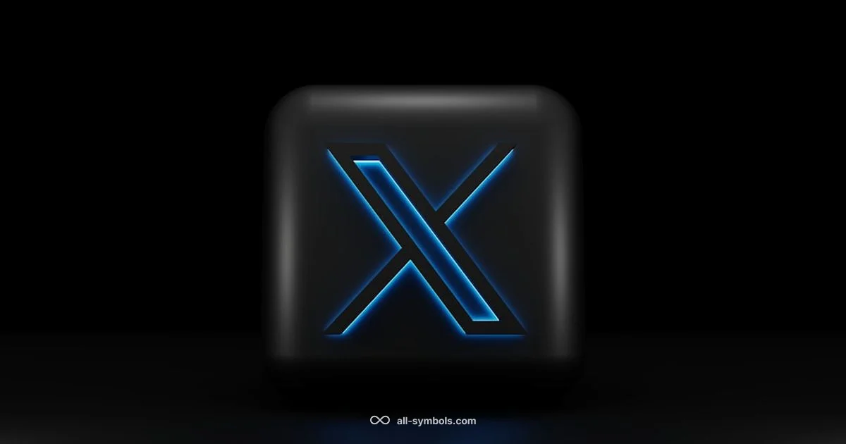 X Symbol Meaning X Symbol Meaning - All Symbols