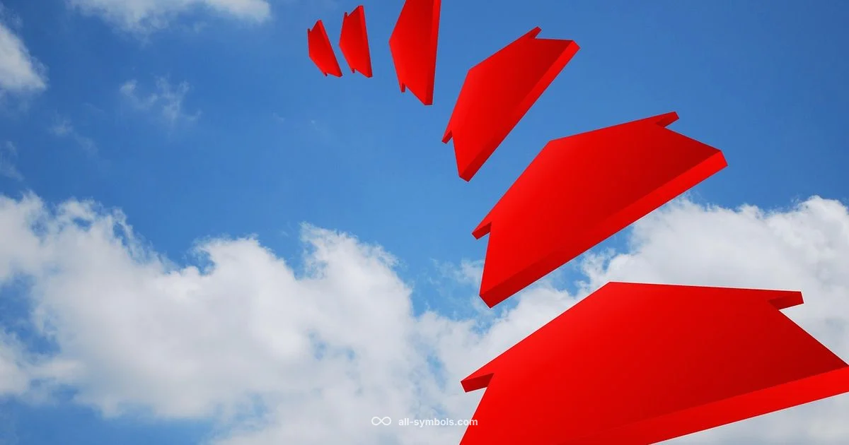 Arrow Up Symbol - All Symbols