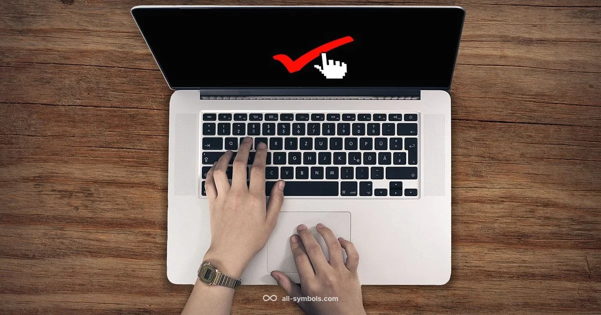 Type a Check Mark - All Symbols