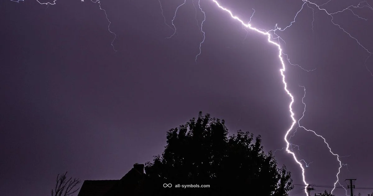 Lightning Sparks Conversation - All Symbols