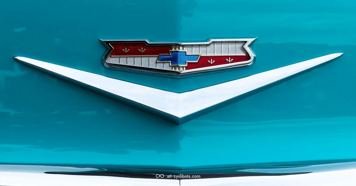 Chevrolet Bowtie Logo - All Symbols