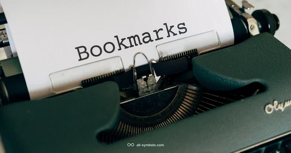 Symbols in URLs - All Symbols