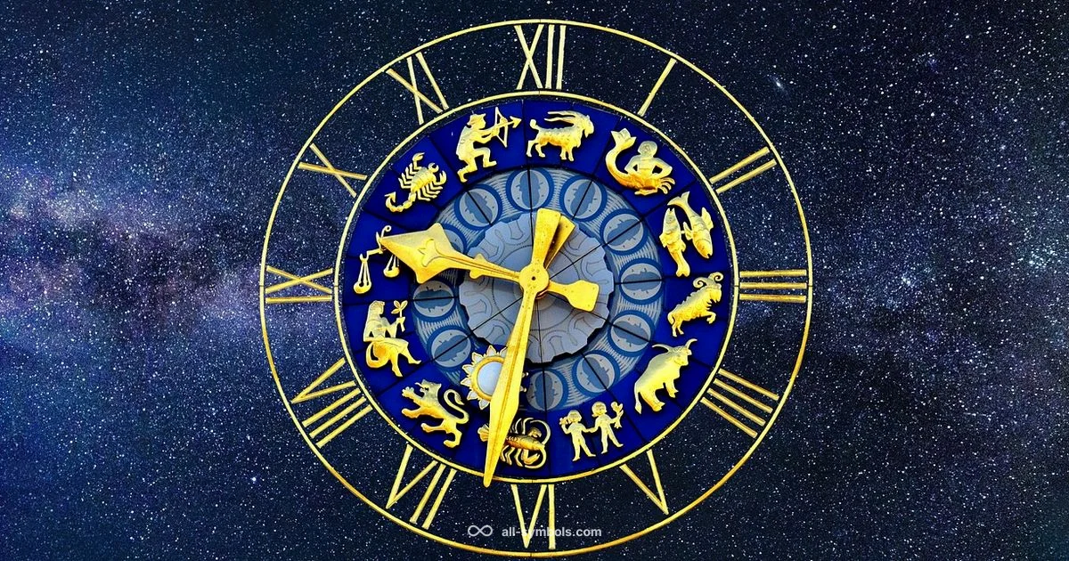 Zodiac Sign Glyphs - All Symbols