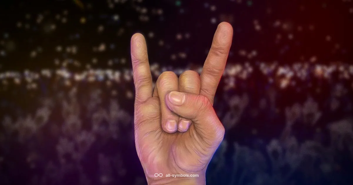 Rock Sign - All Symbols