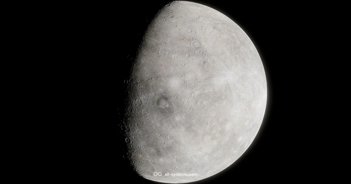 Mercury Glyphs in Use - All Symbols