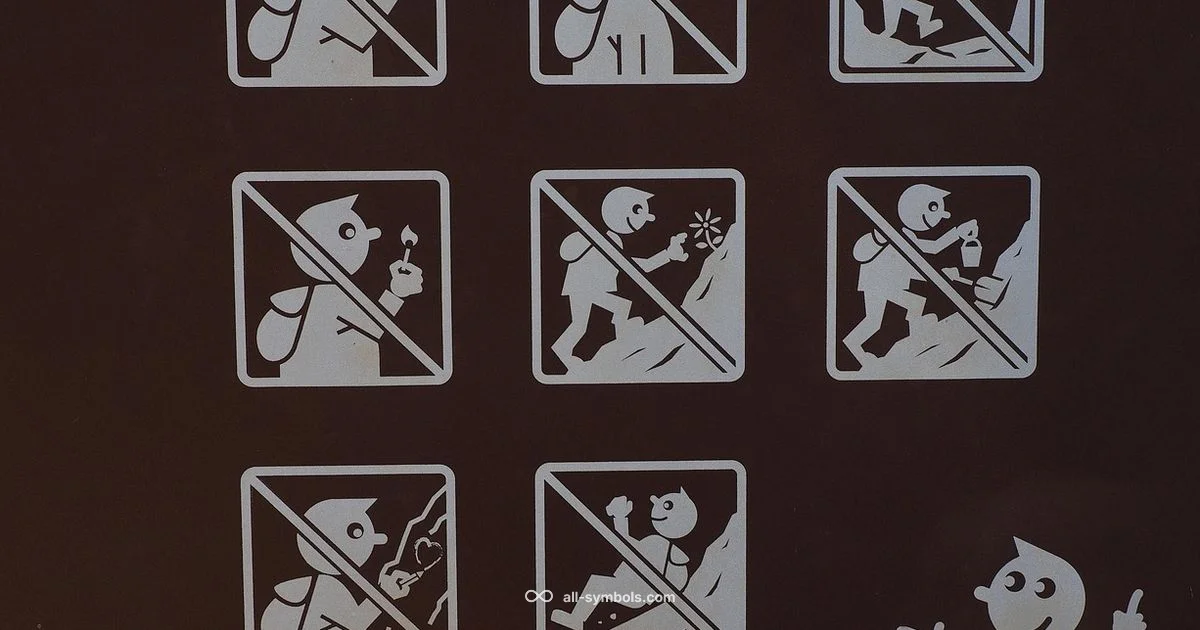 Do Not Symbol Do Not Symbol - All Symbols