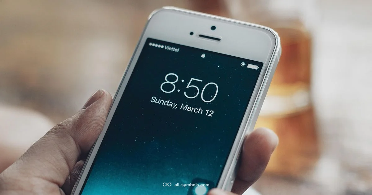 iCloud Sign Out - All Symbols