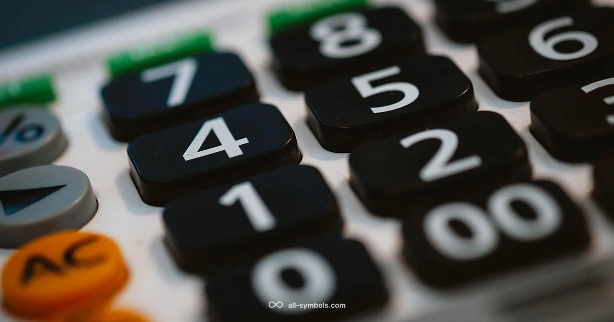 Symbol to Number Symbol to Number - All Symbols