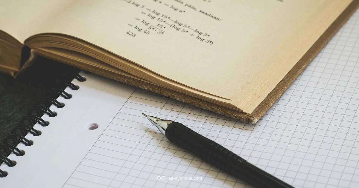 Divide Symbol Overview - All Symbols