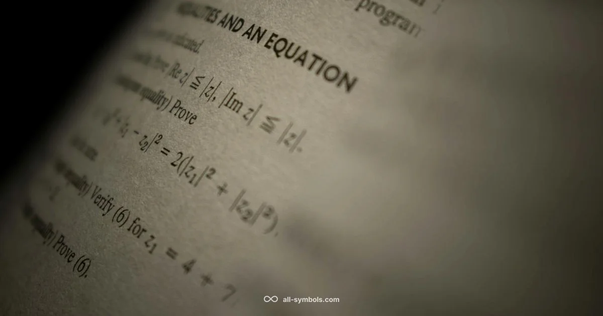 Where Symbol in LaTeX - All Symbols