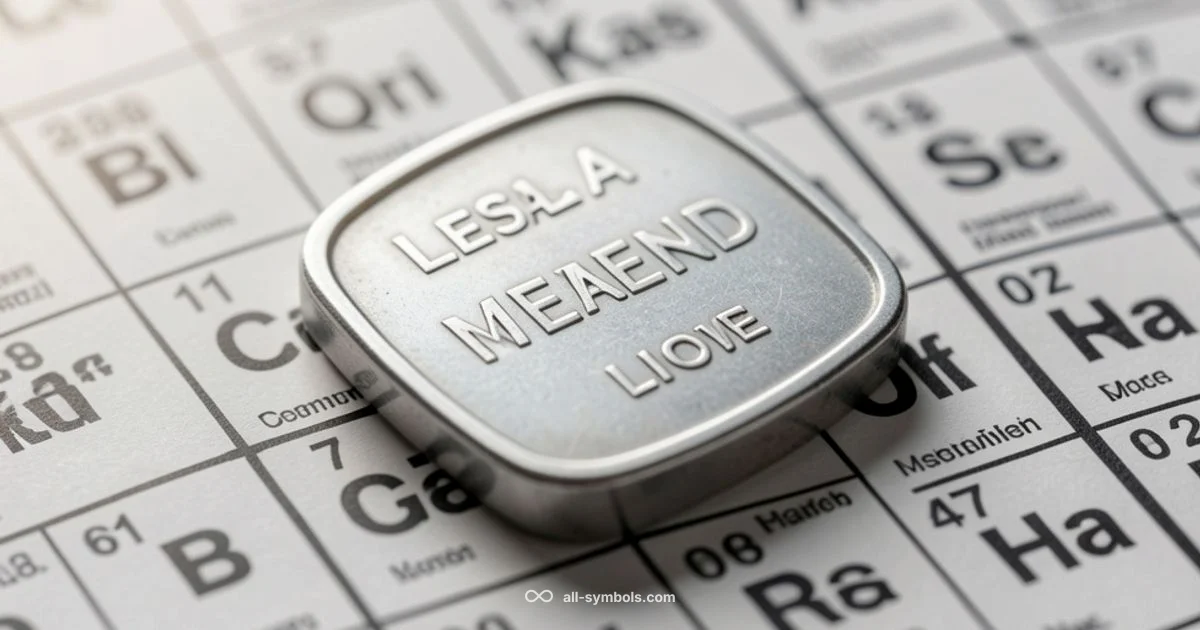 Lead Symbol Explained - All Symbols