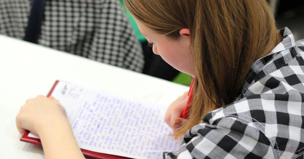 Symbol in Sentence - All Symbols