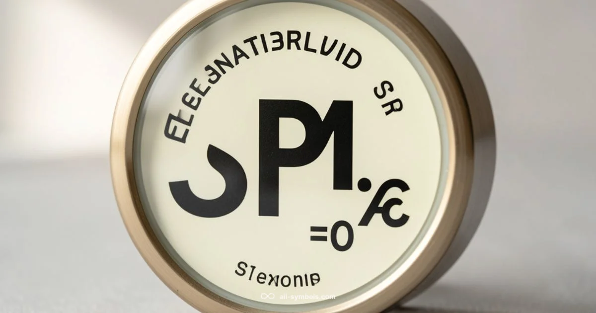 Symbol for SD - All Symbols