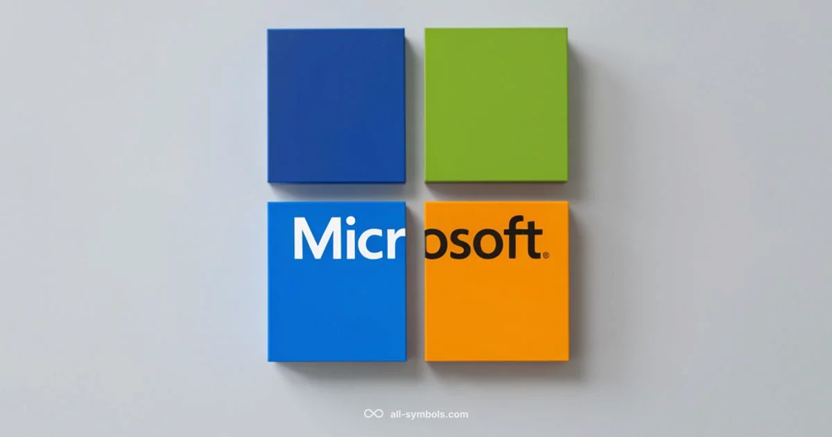Microsoft Symbol Stock - All Symbols