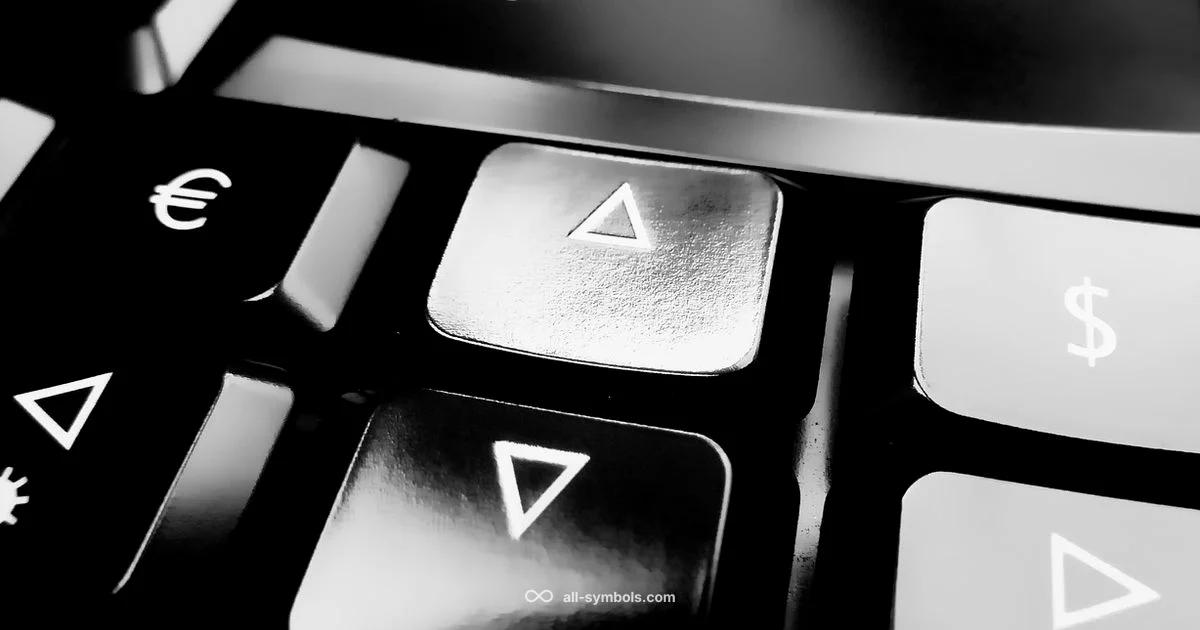 Up Arrow Keyboard Guide Up Arrow Keyboard Guide - All Symbols