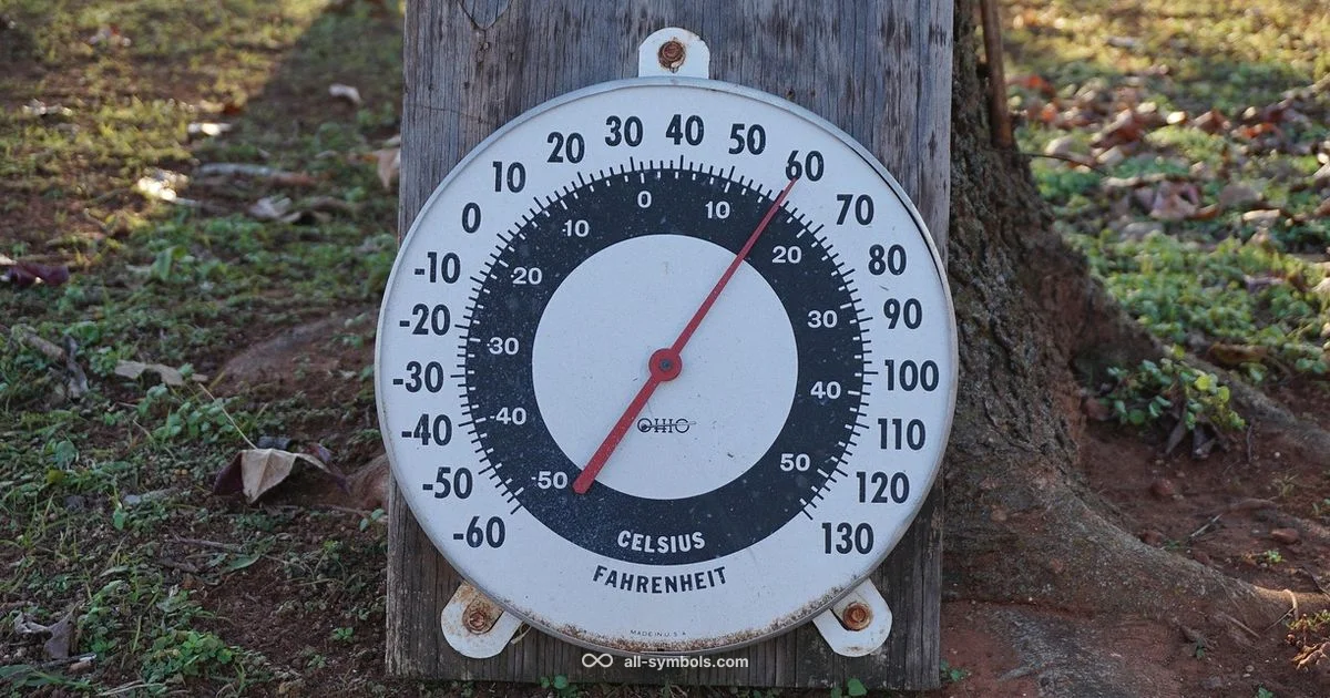 Celsius Symbol - All Symbols