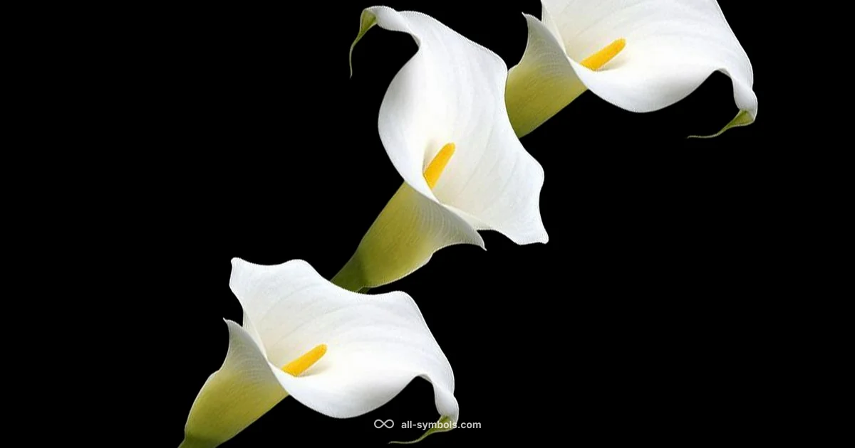 Calla Lily Symbol - All Symbols